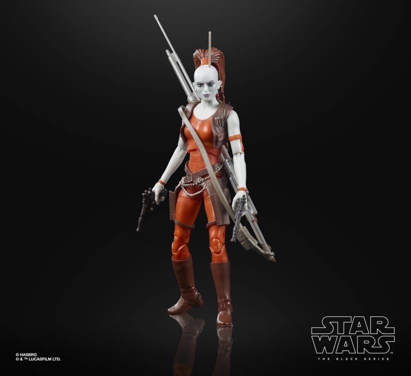Hasbro Star Wars: The Black Series 6-Inch Aurra Sing The Clone Wars Plastic Action Figure - View 4