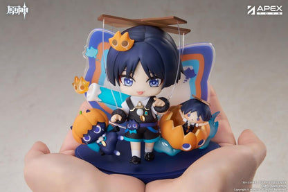 Apex Genshin Impact Wanderer (Twilight Whimsy) Chibi Figure (With Bonus) 4-Inch - View 15
