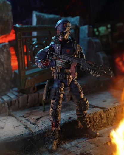 BigBadWorkShop Operation: Monster Force Season Zero Apophis Legion Counter Terrorism Unit Trooper 1/12 Scale Action Figure - View 3