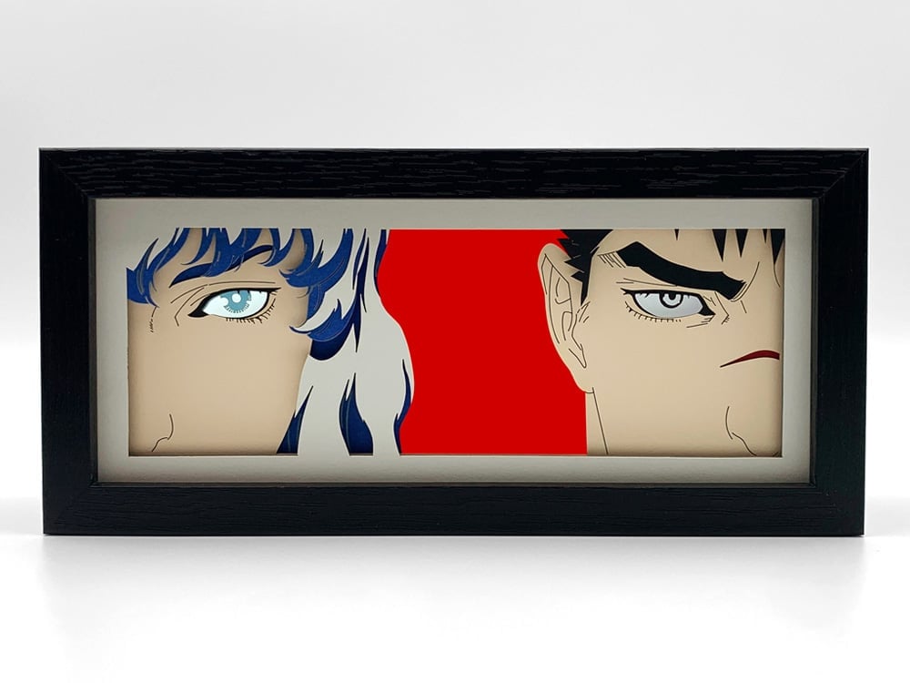 Otaku Lamps Berserk Guts and Griffith LED Light Box - View 2
