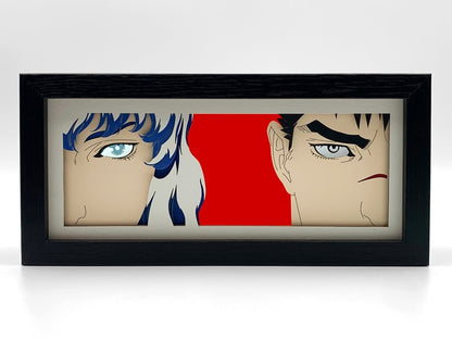 Otaku Lamps Berserk Guts and Griffith LED Light Box - View 2