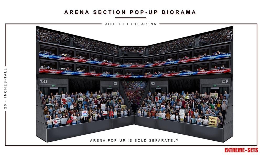 Extreme-Sets Arena Section 1/12 Scale Pop-Up Diorama from the Multiverse Collection - View 11