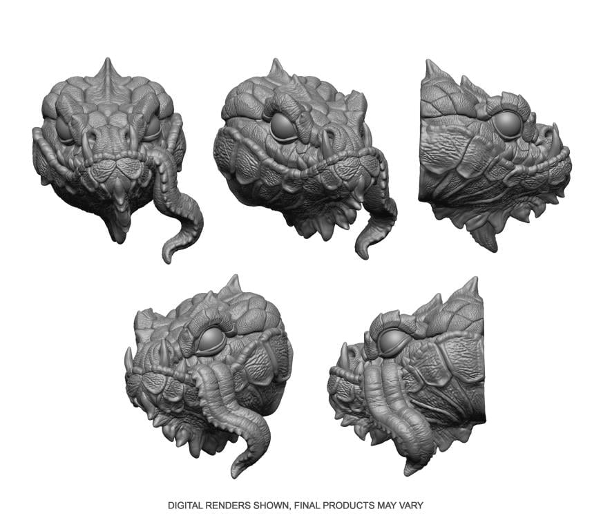 IgoStuff Monstors Heads Pack #1 Plastic Accessory Pack for Action Figures - View 5