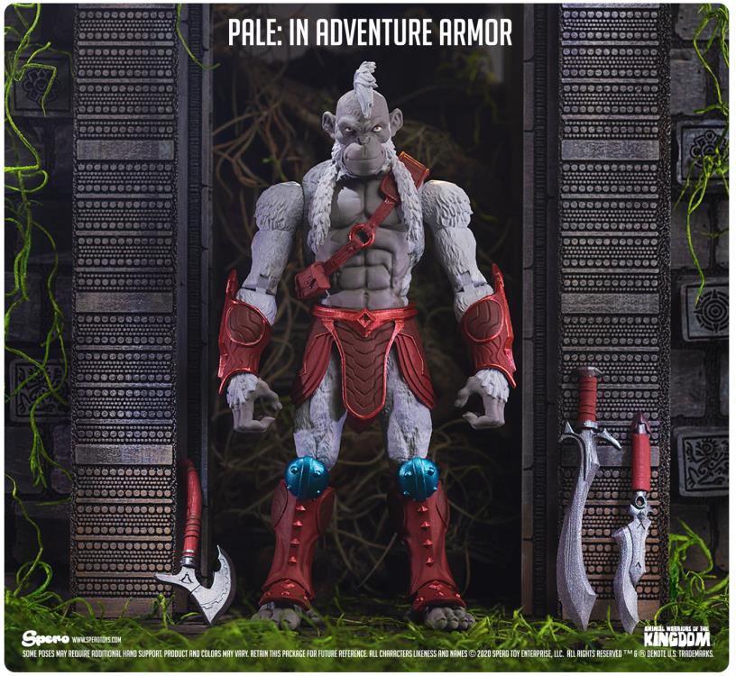 Spero Studios Animal Warriors of the Kingdom Primal Collection Pale 6.5-Inch Action Figure - View 5