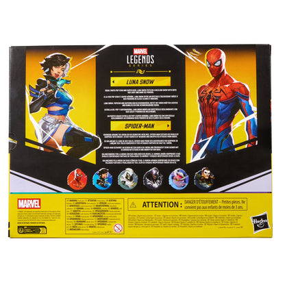 Hasbro Marvel Rivals Marvel Legends Spider-Man and Luna Snow Action Figure Two-Pack - View 16