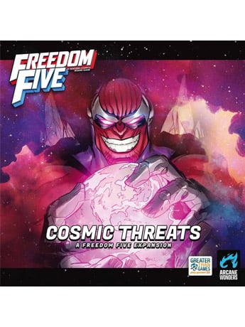 Arcane Wonders Freedom Five Cosmic Threats Expansion Board Game