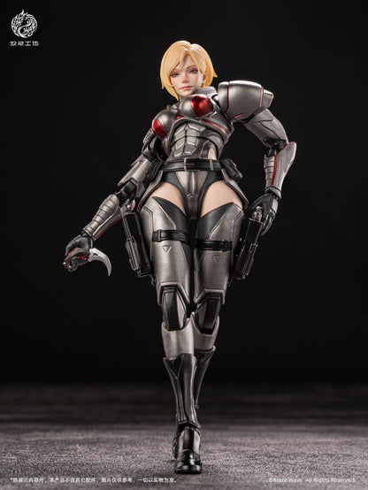 Blazing Wave Studio Valkyrie Brunhilde 1/12 Scale Action Figure 6.5-Inch - View 9