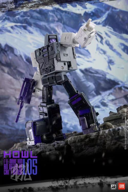 Rising Force L05 Howl ABS and PVC Collectible Figure, 6.7-Inch - View 10