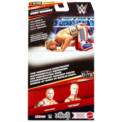 Mattel WWE Elite Collection Top Picks 2026 Cody Rhodes Action Figure - View 9