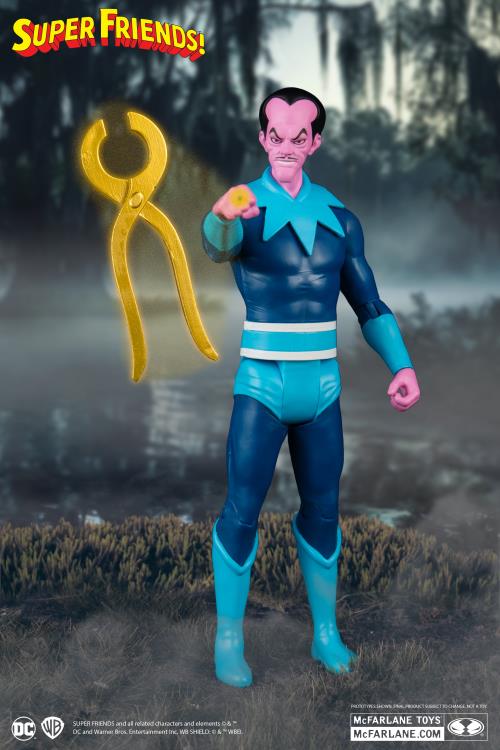McFarlane Toys Super Friends DC Retro Sinestro Plastic Action Figure - View 3