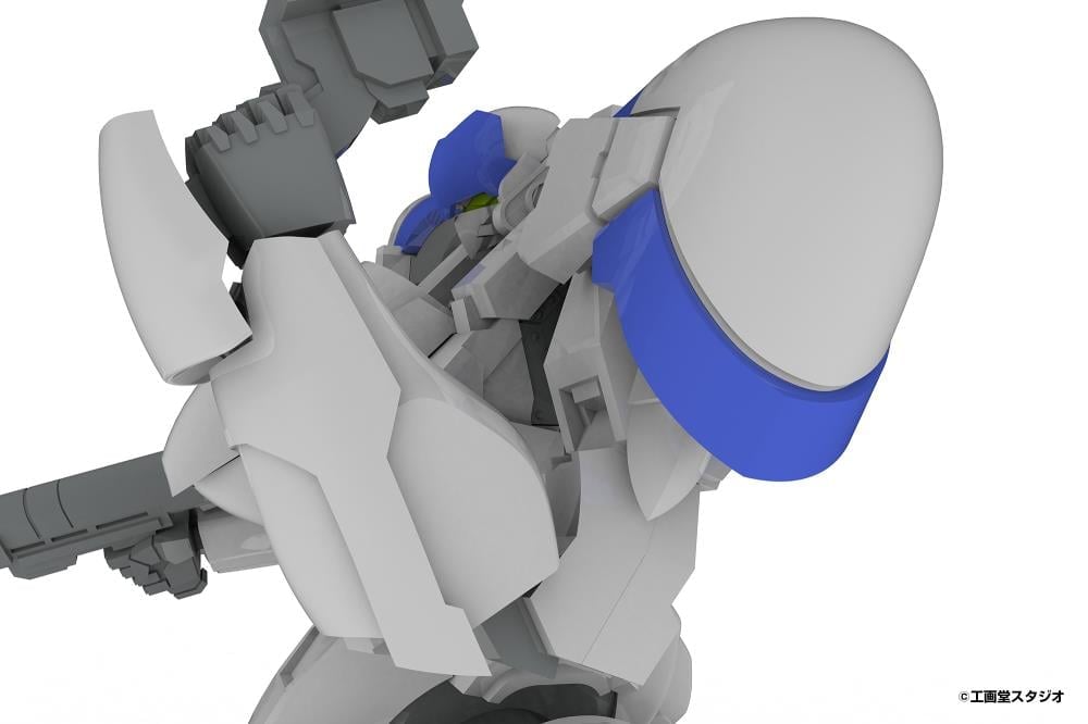 Plum POWER DoLLS 2 Power Loader X-4+ (PD-802) PLD Armored Infantry 1/48 Scale Model Kit - View 8