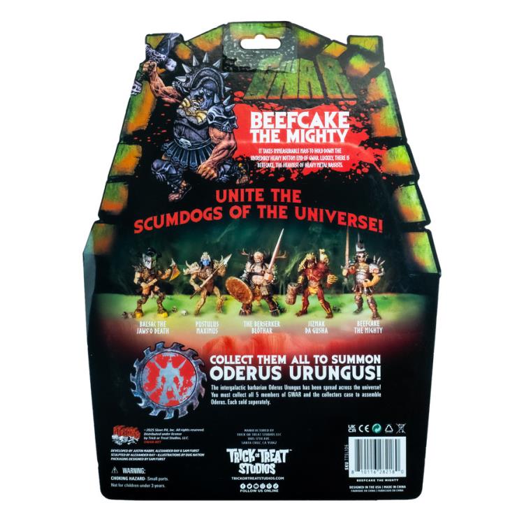 Trick or Treat Studios GWAR Beefcake the Mighty 5-Inch Action Figure - View 10