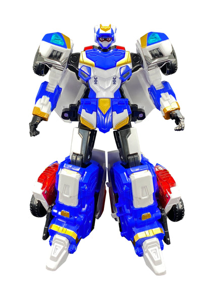 SAMG Metal Cardbot Blue Cop S Collectible Plastic Action Figure - View 9