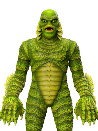 Super7 Universal Monsters Super Cyborg Creature from the Black Lagoon (Full Color) 11-Inch Figure