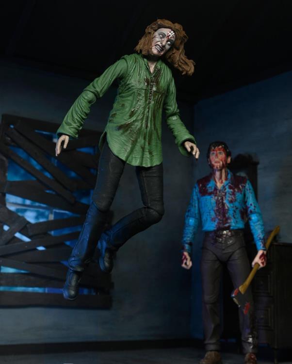NECA The Evil Dead Ultimate Bloody Ash and Cheryl Williams Action Figure Two-Pack - View 8