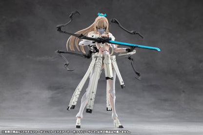 Kotobukiya Megalomaria Unlimited Universe Metamorphose Unit Exarmor White Sorceress 7-Inch Collectible - View 11
