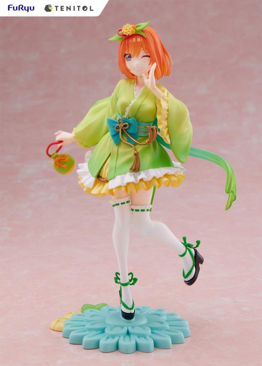 FuRyu The Quintessential Quintuplets Tenitol Yotsuba Nakano (Mini Skirt Yukata Ver.) Figure, 8.66-Inch - View 9