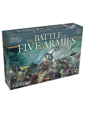 Ares Games The Hobbit: The Battle of Five Armies Board Game