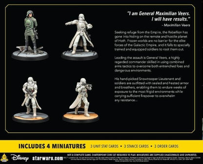 Atomic Mass Games Star Wars: Shatterpoint Maximum Firepower Squad Pack with General Veers and Snowtrooper - View 3