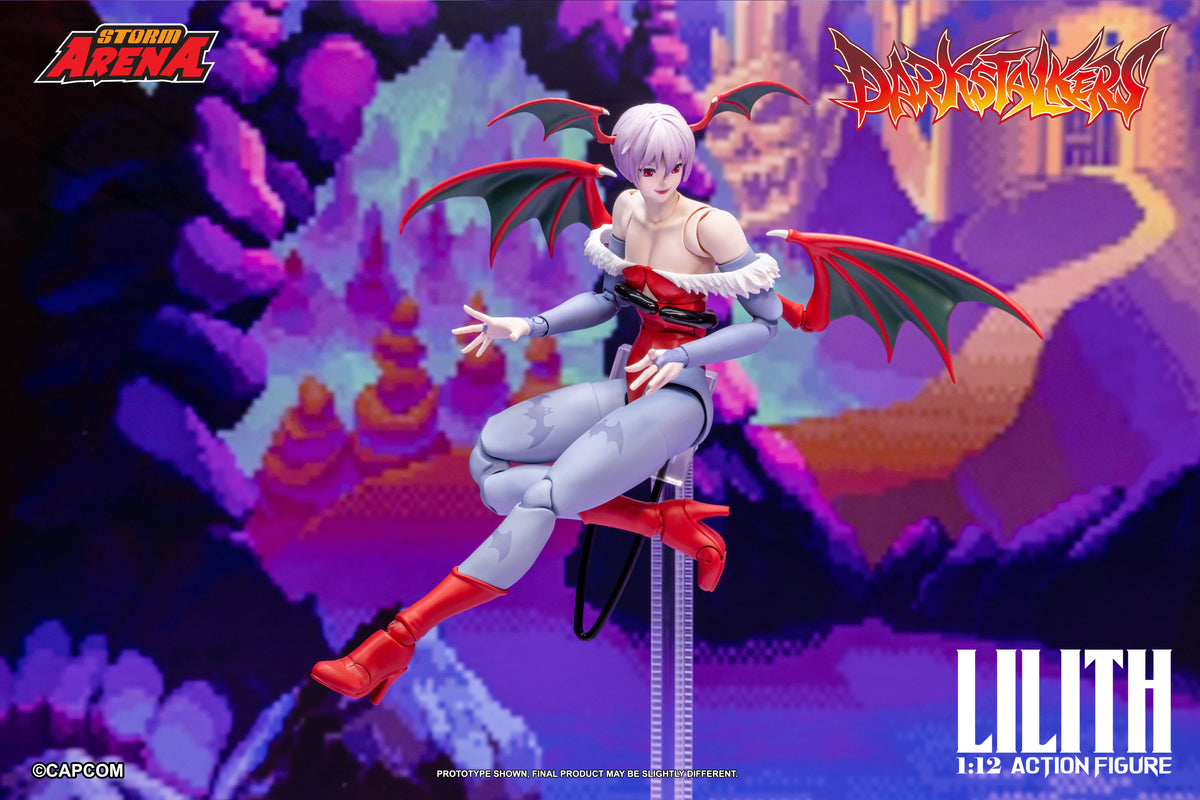 Storm Collectibles Darkstalkers Storm Arena Lilith 1/12 Scale Action Figure - View 11