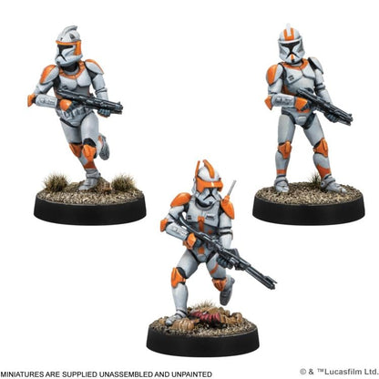 Atomic Mass Games Star Wars: Legion Clone Commander Cody Character Expansion with Waxer and Boil - View 4
