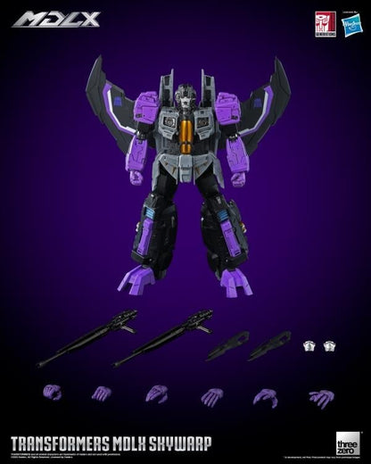 threezero Transformers MDLX Articulated Figure Series Skywarp 7.8-Inch Action Figure - View 24