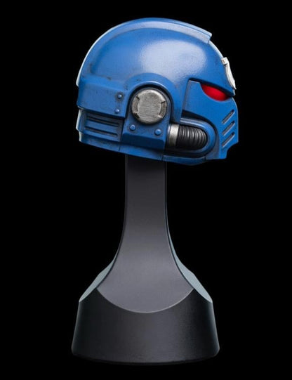Weta Workshop Warhammer 40K Ultramarines Miniature Helmet Replica (2.7-Inch) - View 4