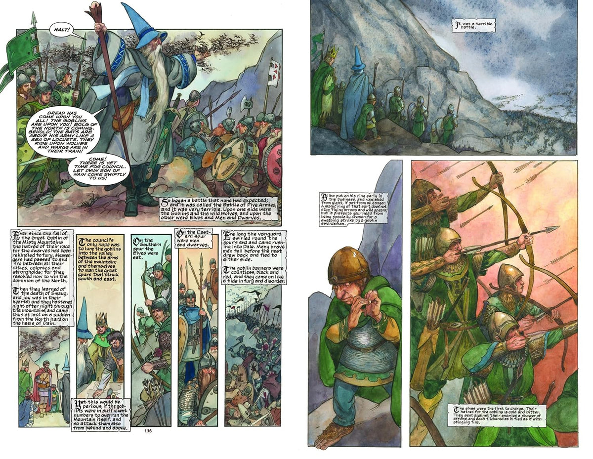 HarperCollins The Hobbit: A Graphic Novel Revised and Expanded Edition - View 7