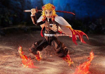 Max Factory Demon Slayer: Kimetsu no Yaiba figma No.553 Rengoku Kyoujurou 6-Inch Action Figure - View 9