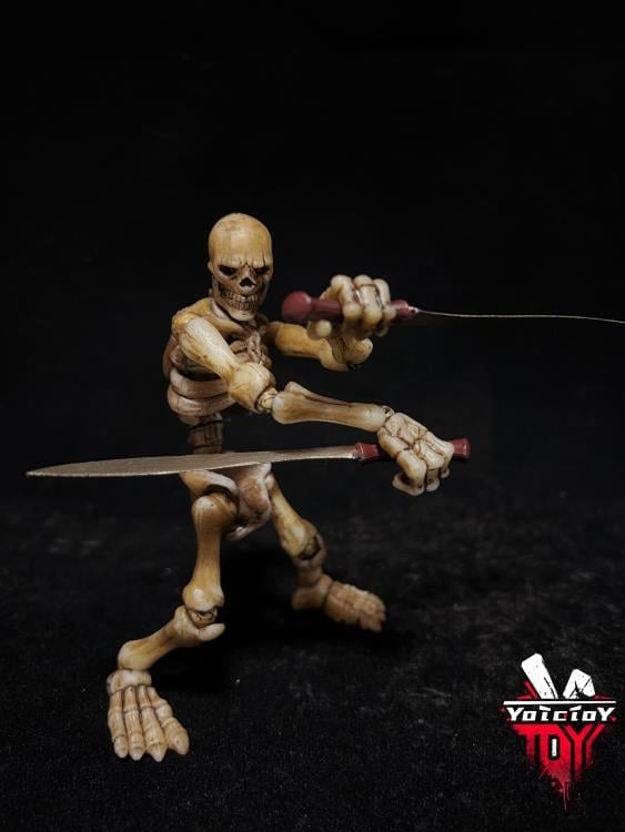 GhostRabbit YoToToY Redemption Skeletons Night Tricksters Set of 6 Skeleton Figures, 7.28-Inch - View 19