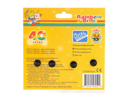 The Loyal Subjects Rainbow Brite SDCC 2024 Exclusive Glitter Enamel Pin Set - View 8