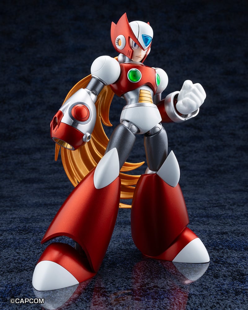 Kotobukiya Mega Man X Zero (1st Ver. Limited Edition) 1/12 Scale Model Kit 5.7-Inch - View 5