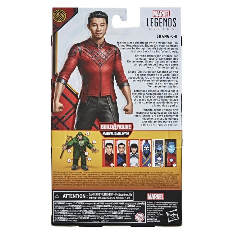 Hasbro Marvel Legends Shang-Chi 6-Inch Action Figure with Marvel's Mr. Hyde BAF Piece - View 8