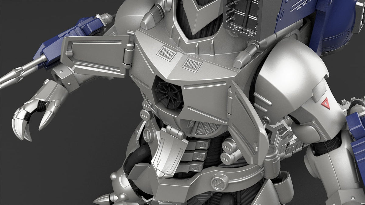 Aoshima Godzilla Against Mechagodzilla Kiryu 9.5-Inch Model Kit (Reissue) - View 21