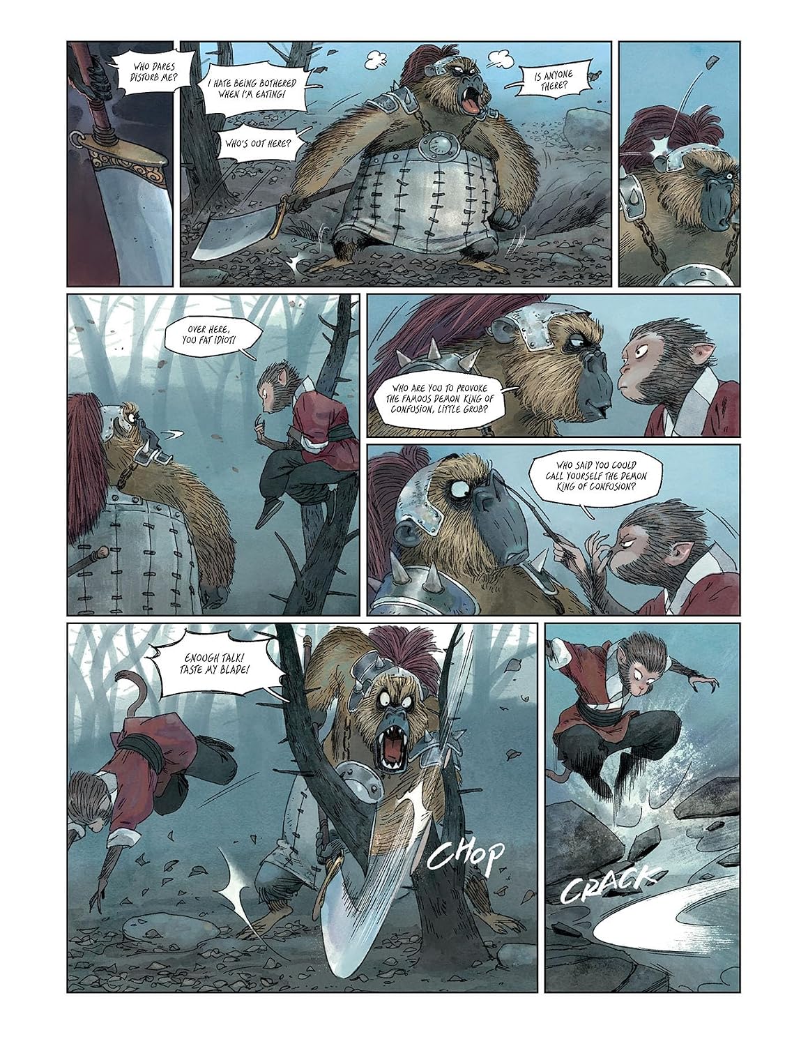 Oni Press The Monkey King Omnibus Journey to the West Book - View 8