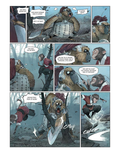 Oni Press The Monkey King Omnibus Journey to the West Book - View 8