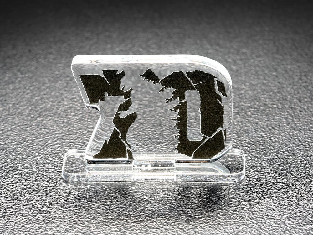 Bandai Godzilla 70th Anniversary Logo Acrylic Logo Display EX Exclusive - View 2