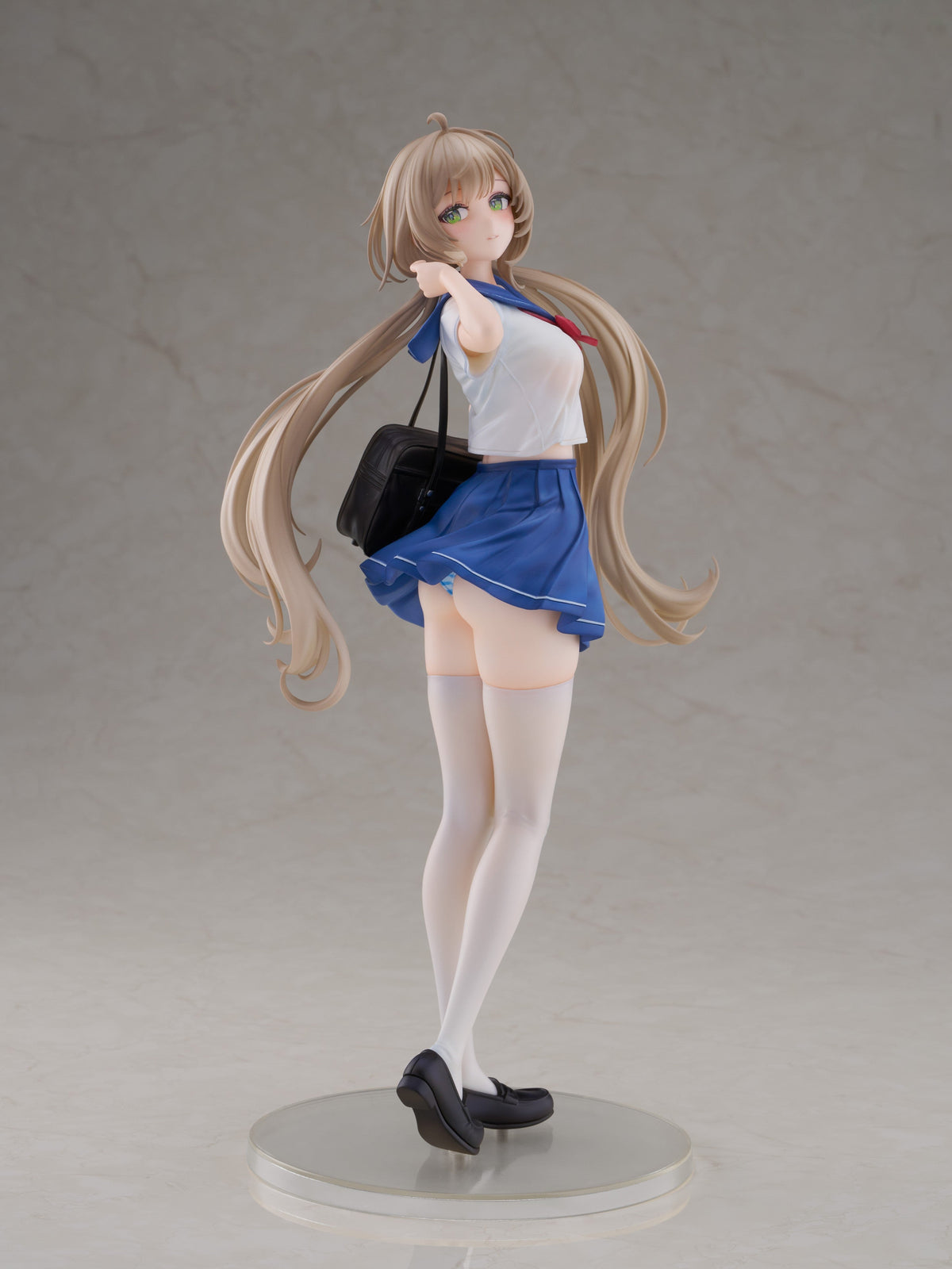 KoiKoi Houkiboshi Illustration -Sakura- Momoko (Uniform Ver.) 1/6 Scale Figure - View 8