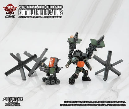 Toys Alliance Archecore ARC-23 Yggdrasill Arche-Soldier Squad Portable Fortifications Set - View 11