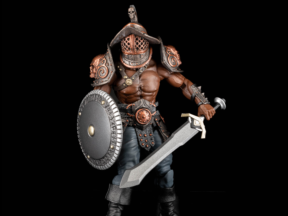 Four Horsemen Mythic Legions Armory Gladiators Darker Flesh Gladiator Action Figure - View 2