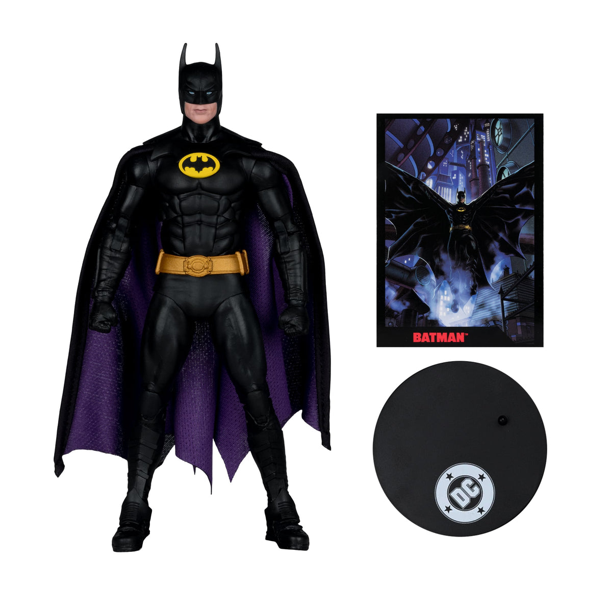 McFarlane Toys DC Direct Page Punchers Batman '89 #6 Batman 7-Inch Action Figure with Comic - View 12