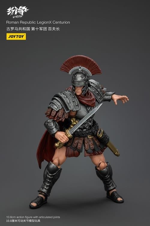 JoyToy Strife Roman Republic Legion X Centurion 1/18 Scale Plastic Action Figure - View 6