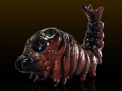 Kaiyodo Godzilla vs. Mothra MAME Mothra Larva Soft Vinyl Garage Kit Model Kit, 3-Inch - View 2