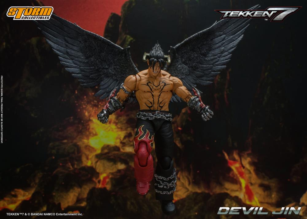 Storm Collectibles Tekken 7 Devil Jin 1/12 Scale Action Figure - View 7