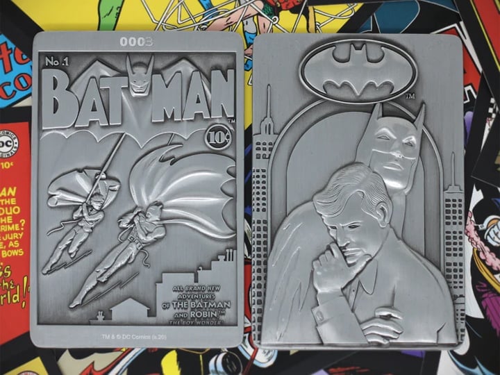Fanattik Collectibles DC Comics Batman and Robin Limited Edition Ingot - View 2