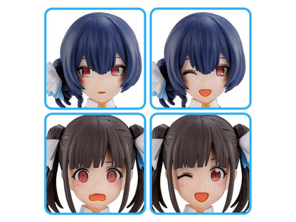 Bandai The Idolmaster Shiny Colors 30 Minutes Sisters Option Hairstyle & Face Parts (Chiyoko Sonoda & Rinze Morino) Accessory Kit Set - View 2