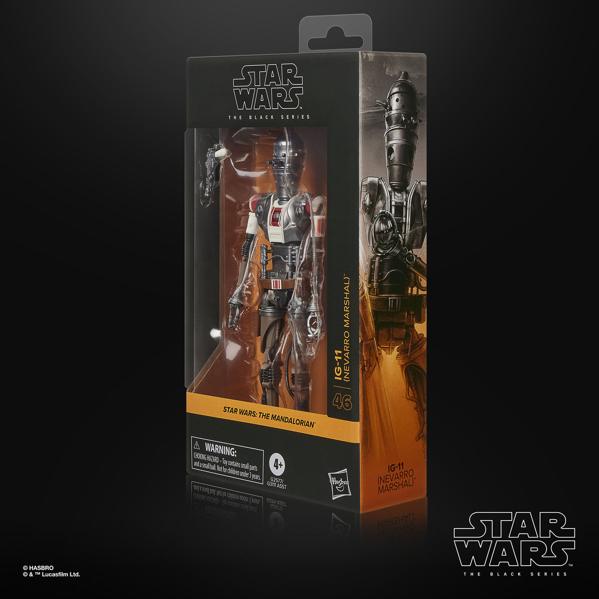 Hasbro Star Wars: The Black Series IG-11 Nevarro Marshal The Mandalorian Plastic Action Figure - View 10
