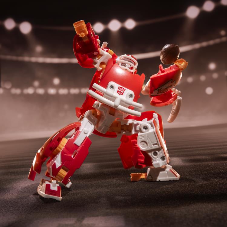 Hasbro Transformers Collaborative NFL x Transformers Kansas City Chiefs KC-59 5.5-Inch Action Figure - View 3