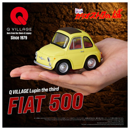 Takara Tomy Lupin the Third: The Castle of Cagliostro QV-08 Q Village Fiat 500 Model - View 4