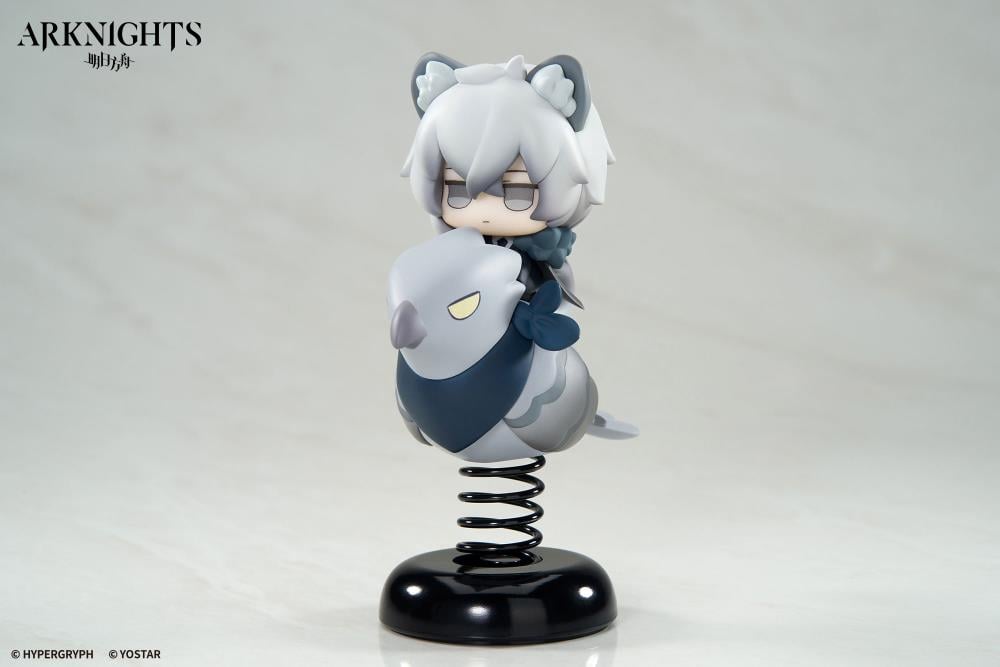 Apex Arknights Happy Shake Silver Ash Springy Chibi Figure - View 10